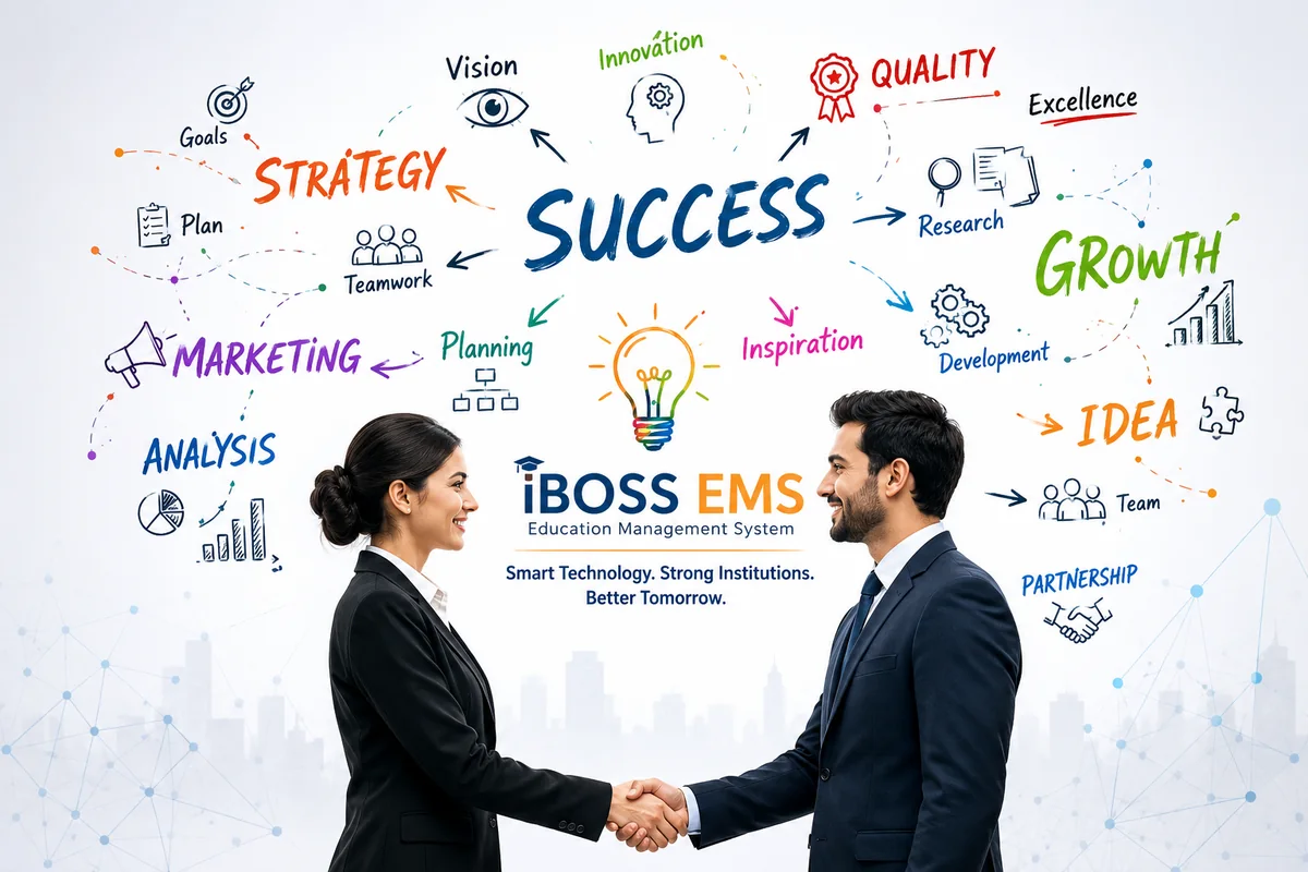 iBoss EMS education management system for institutional success, strategy, quality, growth and innovation